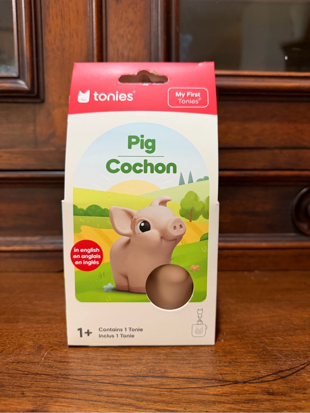 Tonies My First Pig Tonie - Pink Kids Audio Toy